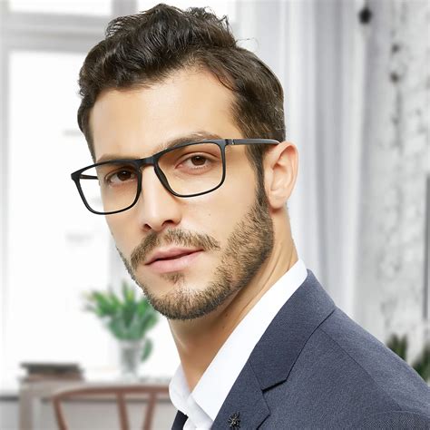 wide reading glasses for men.